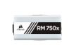 imagem de Fonte Corsair 750w 80 Plus Gold Modular Rm750x Branca - Cp-9020187-Ww