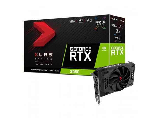 imagem de Placa de Video Pny Geforce Rtx 3060 12gb Gddr6 192 Bits - Gmr3060n4jcet1bktp-Tf