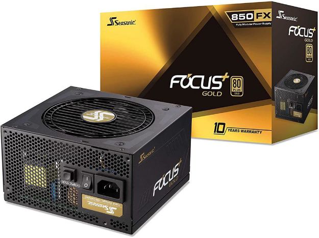 imagem de Fonte Seasonic 850w 80 Plus Gold Atx 12v Focus - Ssr-850fx