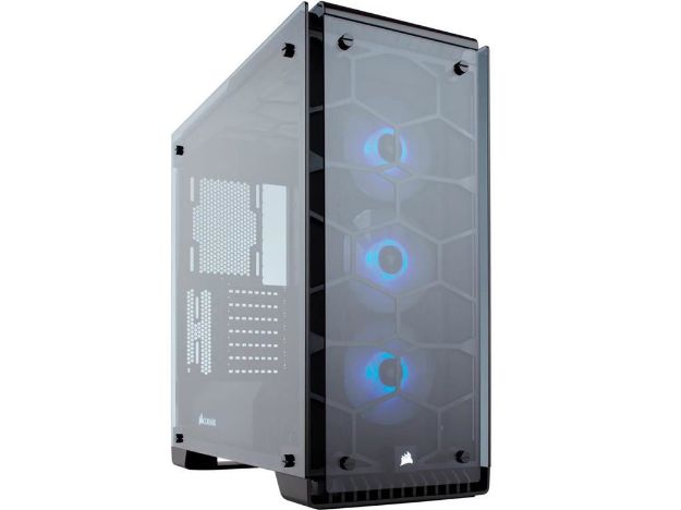 imagem de Gabinete Corsair Crystal 570x Lateral em Vidro Temperado Mini-Itx/Microatx/Atx Mid-Tower - Cc-9011098-Ww