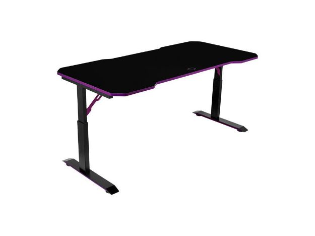 imagem de Mesa Gamer Cooler Master Preto c/ Roxo - Cmi-Gd160-Prv1