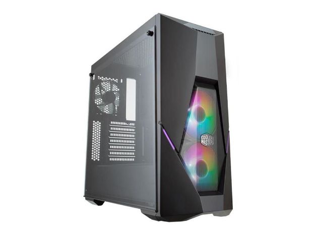 imagem de Gabinete Cooler Master Masterbox K500 Lateral Vidro Atx Ventoinha 120mm Argb - Mcb-K500d-Kgnn-S02