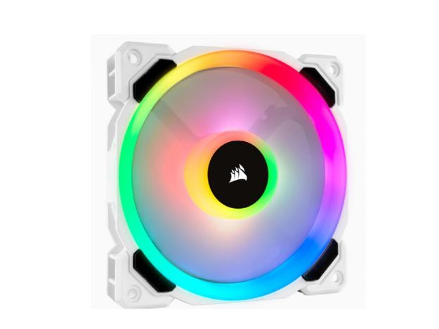 imagem de Cooler P/ Gabinete Corsair Ll120 Rgb 120mm White - Co-9050091-Ww