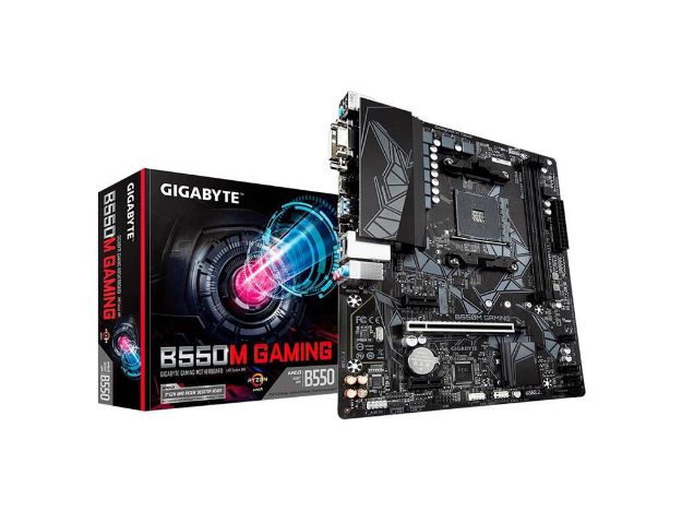 imagem de Placa Mae Gigabyte Adm (Am4) Ddr4 - B550m Gaming