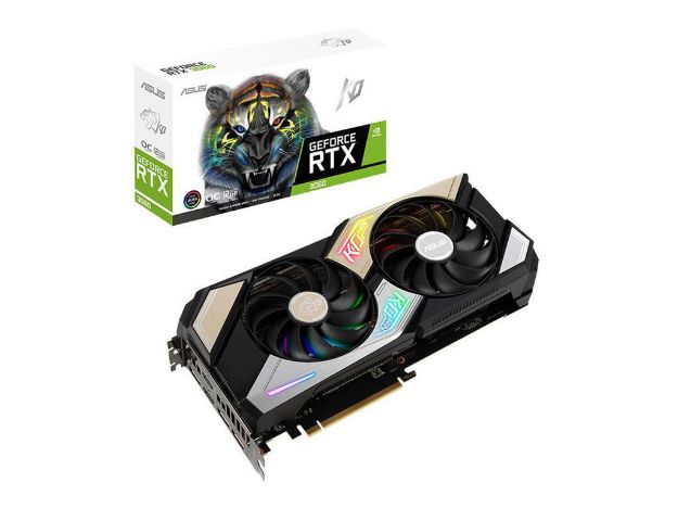 imagem de Placa de Video Asus Geforce Rtx 3060 12gb Gddr6 192 Bits * - Ko-Rtx3060-O12g-V2-Gaming