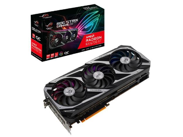 imagem de Placa de Video Asus Radeon Rx 6700xt Oc 12gb Gddr6 256 Bits - Rog-Strix-Rx6700xt-O12g-Gaming