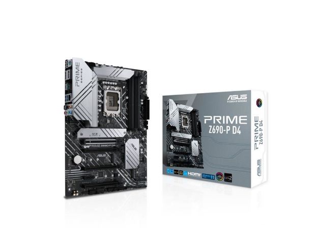 imagem de Placa Mae Asus Intel (Lga 1700) Atx Ddr4 - Prime Z690-P D4