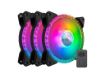 imagem de Kit Cooler P/ Gabinete Cooler Master Masterfan Mf120 Prismatic 3in1 Argb Gen 2, com Controle Argb - Mfy-B2dn-203pa-R1