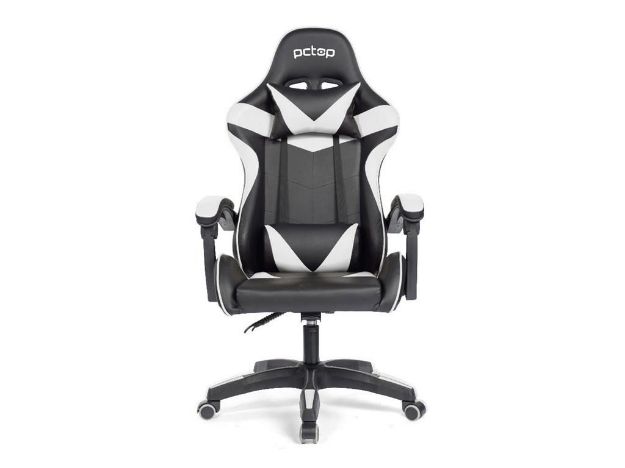 imagem de Cadeira Gamer Pctop Strike Branco - 1005