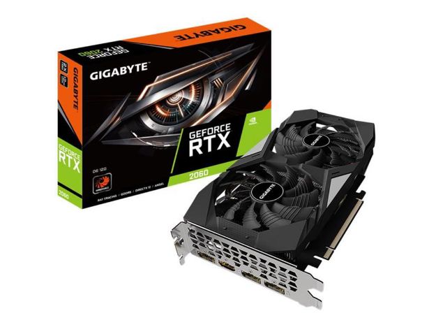 imagem de Placa de Video Gigabyte Geforce Rtx 2060 12gb Gddr6 - Gv-N2060d6-12gd