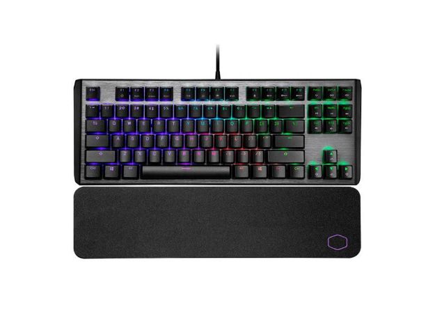 imagem de Teclado Mecanico Cooler Master Ck530 V2 Rgb Usb 2.0 Interruptor Marrom - Ck-530-Gktm1-Us