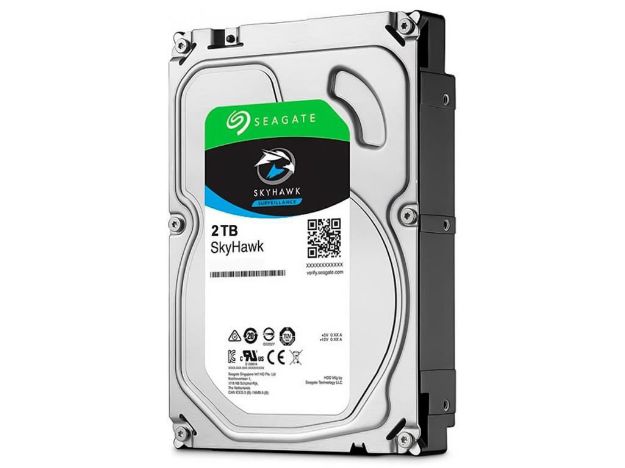 imagem de Hdd Seagate Skyhawk 2tb P/ Seguranca / Vigilancia / Dvr - St2000vx015