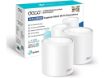 imagem de Kit Roteador Tp-Link Deco X50 Ax3000 (2 Pack) Wi-Fi 6 Mesh Gigabit Dual-Band - Tpn0307