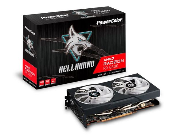 imagem de Placa de Video Power Color Radeon Axrx 6600 8gb Gddr6 128 Bits - Axrx 6600 8gbd6-3dhl