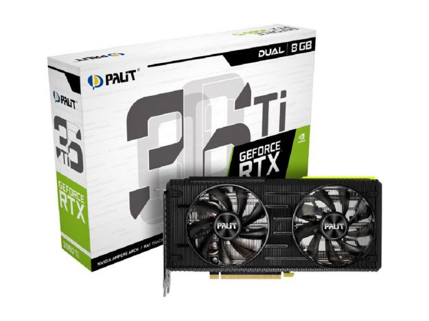 imagem de Placa de Video Palit Geforce Rtx 3060 Ti 8gb Gddr6 256 Bits - Ne6306t019p2-190ad V1