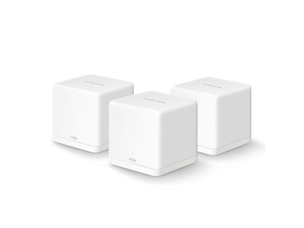 imagem de Roteador Mercusys Mesh Halo H30(3-Pack) Ac1300 Wi-Fi Gigabit - Mcs0033
