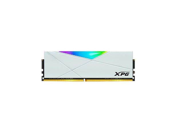imagem de Memoria Adata Xpg P/ Desk Spectrix D50 Rgb 16gb Ddr4 3600mhz U-Dimm White - Ax4u360016g18i-Sw50