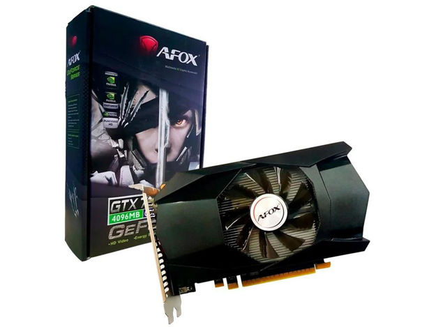 imagem de Placa de Video Afox Geforce Gtx 750 4gb Gddr5 128 Bits - Hdmi - Dvi - Vga - Af750-4096d5h6