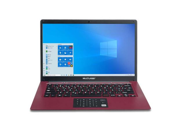 imagem de Notebook Multilaser Legacy Cloud Intel Quad Core Atom Z8350 Win 10 Home 2gb 32gb 14" Hd - Pc133