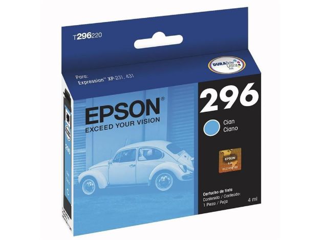 imagem de Cartucho Epson Ciano 4ml - T296220-Br