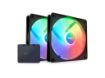 imagem de Kit Cooler P/ Gabinete Nzxt F140 Rgb Core 2x 140mm Preto - Rf-C14df-B1