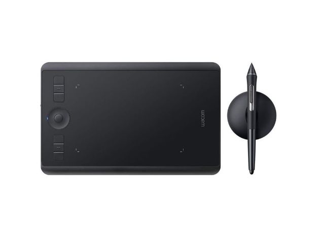 imagem de Mesa Digitalizadora Wacom Intuos Pro Bluetooth Pequena Preto - Pth460k0a