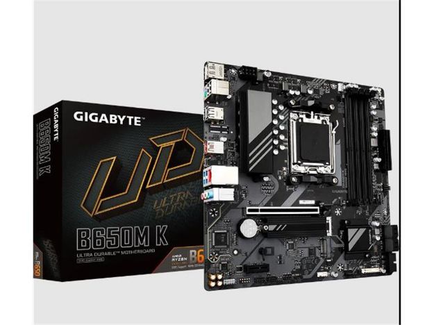 imagem de Placa Mae Gigabyte Amd (Amd5) Ddr5 Matx - B650m K 1.1