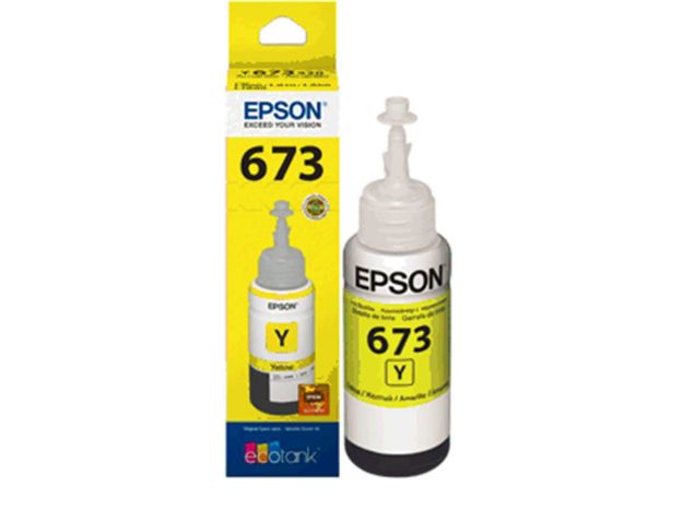 imagem de Garrafa de Tinta Epson Amarelo 70ml - T673420-Al
