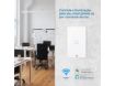 imagem de Interruptor Touch Inteligente 1 Botao Wi-Fi 10a + Rf com Placa 4x2 Weg Home Branco