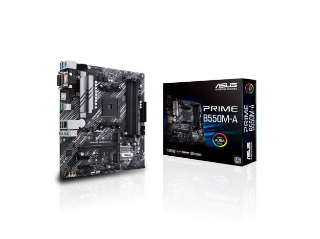 imagem de Placa Mae Asus Amd (Am4) Ddr4 Micro Atx - Prime B550m-A