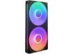 imagem de Cooler P/ Gabinete Nzxt F240 240mm Rgb Preto - Rf-U24hf-B1