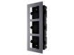 imagem de Gabinete Plastico Embutir Hikvision Ds-Kd-Acf3 c/ 3 Modulos P/ Ds-Kd8003-Ime1