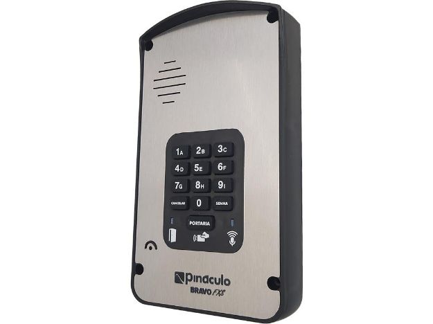 imagem de Interfone Condominial com Chamada Direto No Celular Dos Moradores Hicond/Pinaculo Bravo Fxs para Ate 4.000 Apto/Residenc