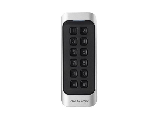 imagem de Leitor de Cartao C/Teclado Hikvision Ds-K1107amk (Mifare 13,56mhz)