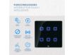 imagem de Interruptor Touch Inteligente 6 Botoes Wi-Fi 10a + Rf com Placa 4x4 Weg Home Branco