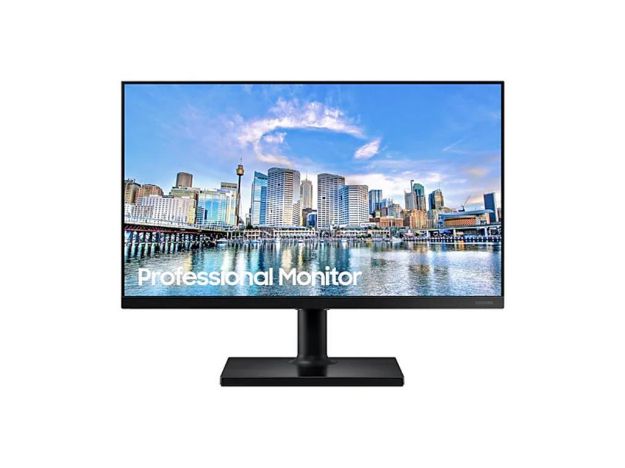 imagem de Monitor Samsung 24" Ips Full Hd 75hz 5ms Hdmi Displayport Freesync Vesa Ajuste Altura e Rotacao (Pivot) - Lf24t450fqlmzd