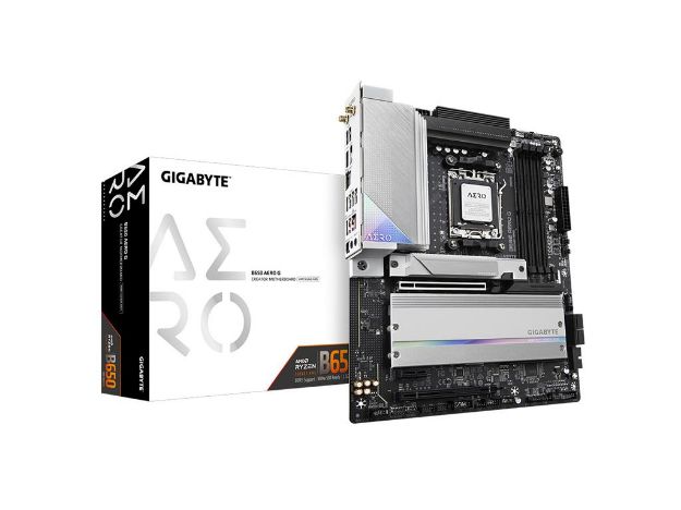 imagem de Placa Mae Gigabyte Amd (Am5) Ddr5 Atx - B650 Aero G 1.0